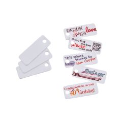 e-mark plastic sign (punched hole) 45x18 mm 
