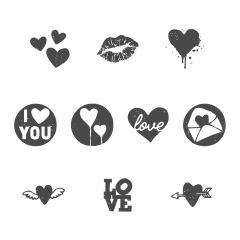 Petit tampon NIO - Love