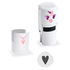 Cleany stamp - Unico (white) - avec savon