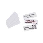 e-mark plastic adhesive sign 45x18 mm