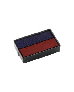 COLOP Encrier E/10/2 bleu-rouge