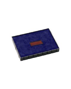 COLOP Encrier E/38/2 bleu-rouge