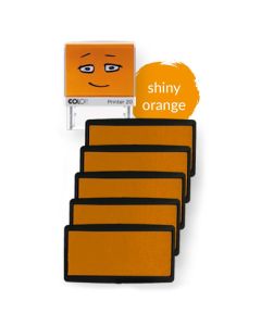 Encrier pour tampons scolaires NIO - Orange brillant (P20)