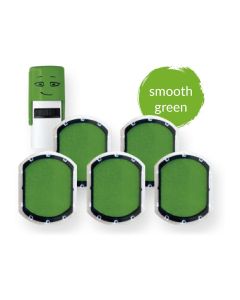Encrier pour tampons scolaires NIO - Emoji - Vert lisse (R17)