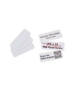 e-mark plastic adhesive sign 45x18 mm