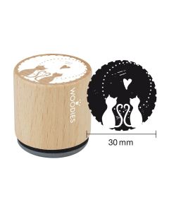 Woodies stamp - Chats