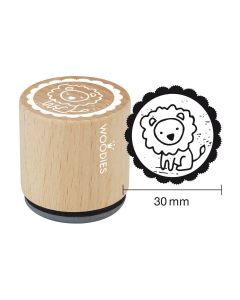 Woodies stamp - Lion