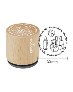 Woodies stamp - Cubes