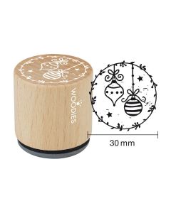 Woodies stamp - Boule de Noël