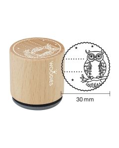 Woodies stamp - Hibou