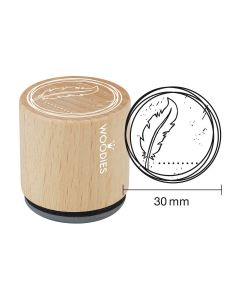 Woodies stamp - Plume