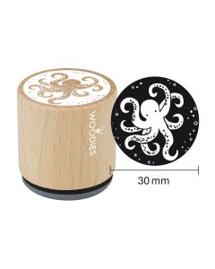 Woodies stamp - Pieuvre