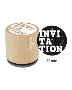 Woodies stamp - Invitation