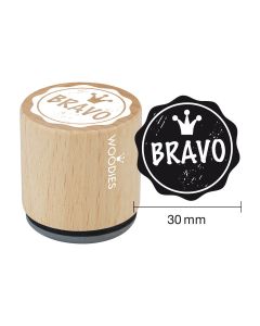 Woodies stamp - Bravo
