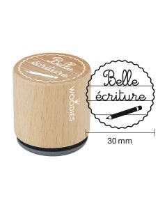 Woodies stamp - Belle écriture