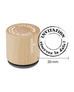 Woodies stamp - Invitation - réservez la date