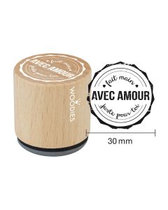 Woodies stamp - Fait main avec amour juste pour toi