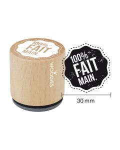 Woodies stamp - 100% fait main