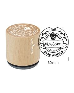Woodies stamp - Fait maison avec amour