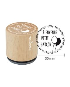 Woodies stamp - Bienvenue petit garçon