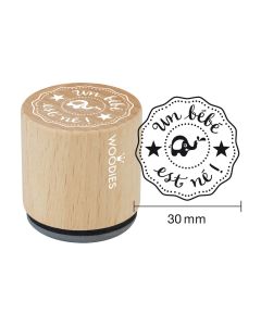 Woodies stamp - Un bébé est né !