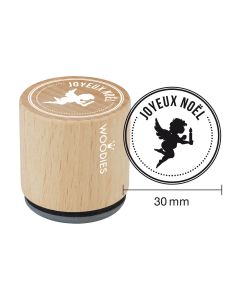 Woodies stamp - Joyeux Noël ange