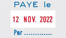 Échantillon d'empreinte